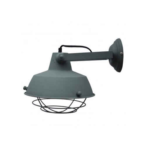 Wandlamp vintage grey +kooi 27cm