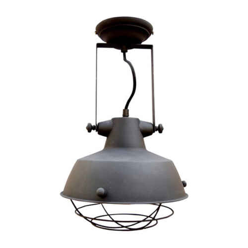 Wandlamp vintage black+kooi 27cm