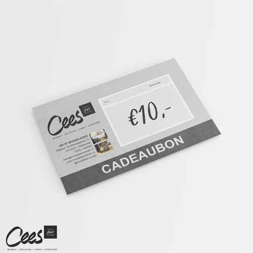 Cadeaubon €10,-