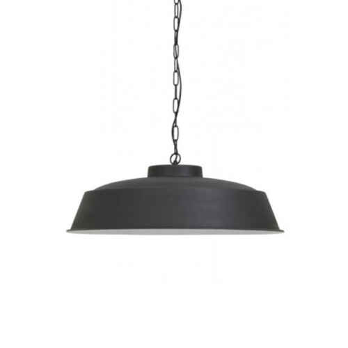 Hanglamp 62x24cm Grafiet Wit