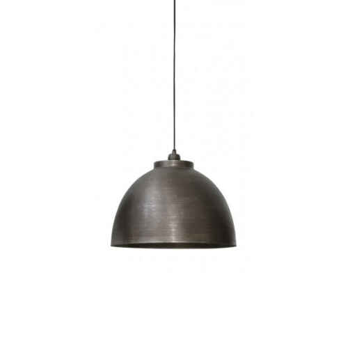 Hanglamp 45x32cm Donker ruw nikkel