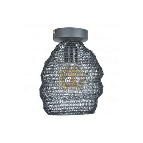 Plafondlamp Mesh 15cm Vintage Black