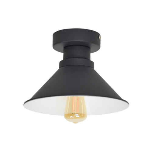 Plafondlamp Dock 22cm Vintage Black