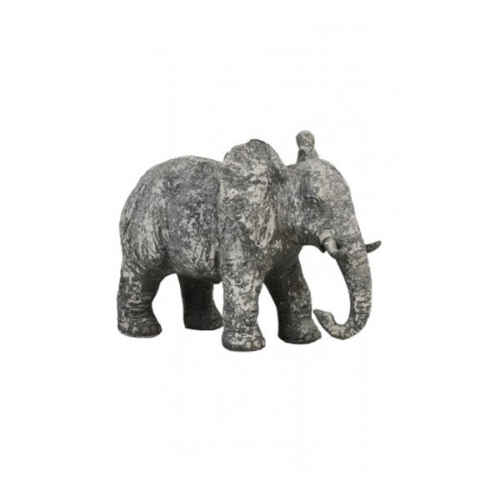 Ornament olifant oud beton 30,5x18,5x24cm