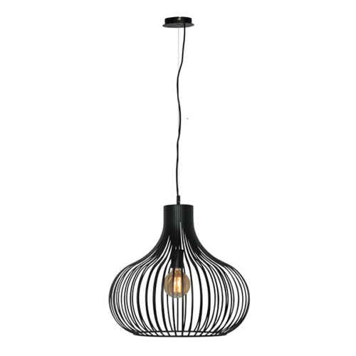 Hanglamp Aglio 48cm - Zwart