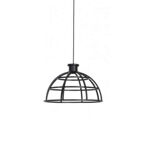 Hanglamp 50x32cm IRINI mat zwart