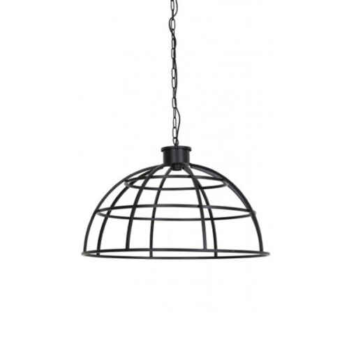 Hanglamp 70x46cm IRINI mat zwart