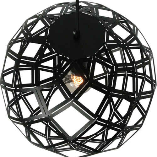 Hanglamp Bol 50cm - Zwart