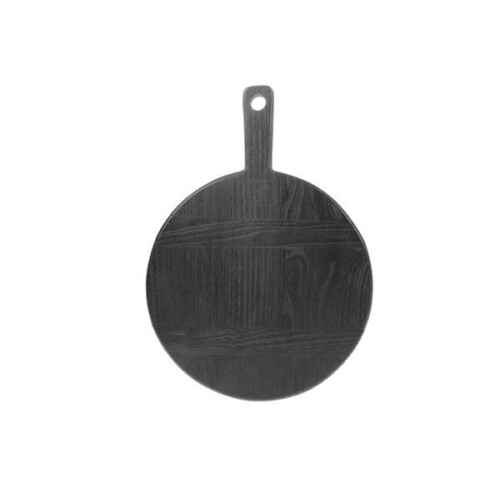 HK Living Zwarte broodplank Round S