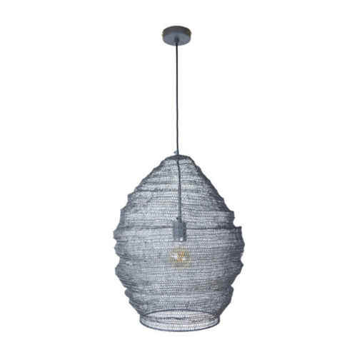 Hanglamp Gaas dia 45x60cm Zwart