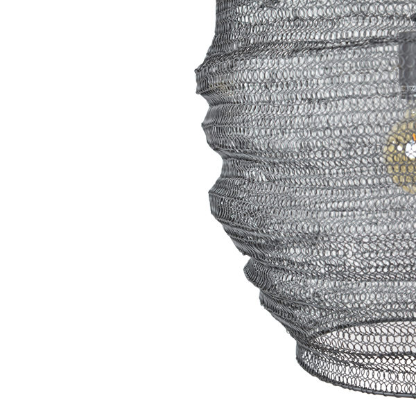 Tandheelkundig domineren Onleesbaar Hanglamp Gaas dia 45x60cm Zwart - Cees Mooi Stoer Wonen