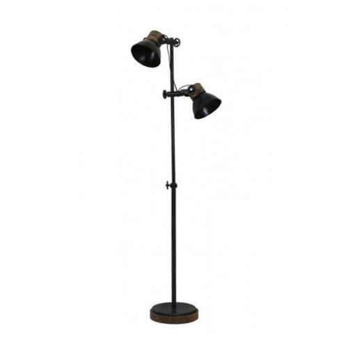 Vloerlamp 40x30x165cm Zwart-zink Weather Barn