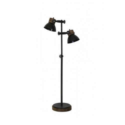 Vloerlamp 40x30x165cm Zwart-zink Weather Barn