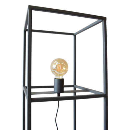 Vloerlamp Frame 30x30x120 Zwart