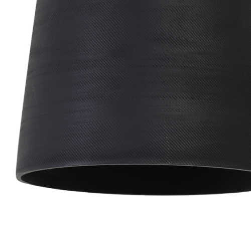 Hanglamp 16x17 cm LILOU mat zwart