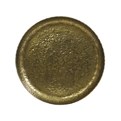 Schaal 44cm NAIRA metaal - Antiek Brons